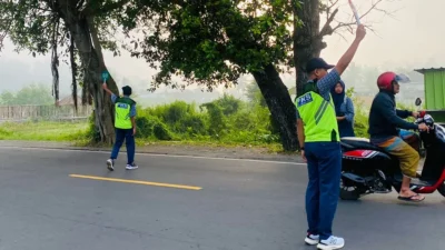 Siswa SMPN 1 Lembar Digembleng Satlantas Polres Lombok Barat, Bentuk Karakter Tangguh