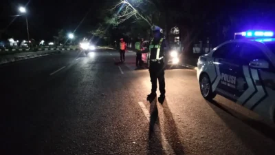 Amankan Akhir Pekan, Satlantas Polres Lombok Barat Sisir Jalur Strategis untuk Kenyamanan Warga