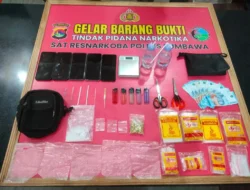 Empat Jaringan Narkoba di Seketeng Digulung, Polisi Sita Sabu 29,56 Gram dan 85 Butir Ekstasi