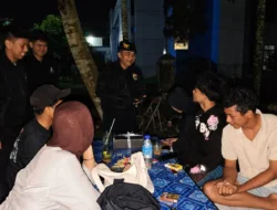 Jaga Keamanan Wilayah, Tim Patroli Perintis Presisi Polres Lombok Barat Perketat Pengawasan di Giri Menang Park