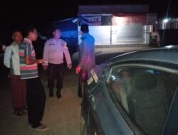 Personel Polsek Suela Gelar Patroli Blue Light Antisipasi Gangguan Kamtibmas