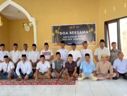 Perkuat Iman dan Sinergitas, Keluarga Besar Polsek Sumbawa Gelar Doa Bersama di Masjid Al-Amin