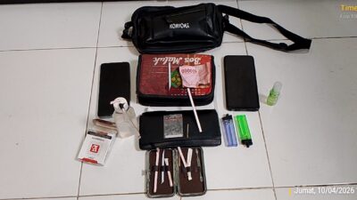 Gerebek Pesta Sabu di Kos-kosan, Polsek Labuan Badas Amankan Dua Pemuda dan Sejumlah Barang Bukti