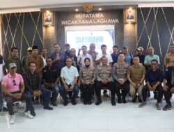 Kapolres Sumbawa Gelar Silaturahmi Bersama Puluhan Ketua LSM se-Kabupaten Sumbawa