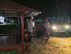 Patroli Malam, Polsek Sambelia Antisipasi Aksi 3C dan Balap Liar di Dua Desa