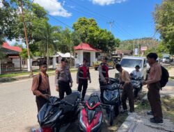 Cegah Gangguan Kamtibmas, Sat Samapta Polres Bima Kota Gelar Patroli Dialogis