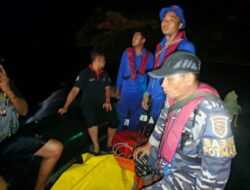 Tim Gabungan Evakuasi Pemancing Diduga Terseret Arus di Perairan Maluk