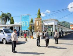 Polsek Kawasan Pelabuhan Lembar Perketat Pengamanan KMP Putri Yasmin, Pastikan Penyeberangan Bali Aman
