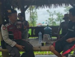 Cegah Curanmor di Jagerage, Personel Polres Lombok Barat Ajak Warga Manfaatkan Call Center 110