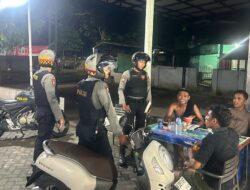 Waspada Jam Rawan, Patroli Perintis Presisi Jaga Ketat Wilayah Gerung Saat Dini Hari