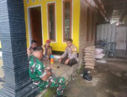 Bhabinkamtibmas Desa Mataiyang Aktif Sambangi Warga, Sampaikan Himbauan Kamtibmas