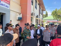 Aksi Unjuk Rasa Front Rakyat Bersama LMND Dompu Berlangsung Kondusif di Bawah Pengamanan Polres Dompu
