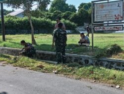 Kolaborasi TNI dan Aparat, Dangiang Lebih Bersih dan Sehat