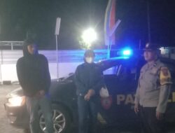 Ciptakan Rasa Aman di Malam Hari, Polsek Rhee Intensifkan Patroli Blue Light dan KRYD