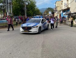 Polres Bima Kota Kawal dan Amankan Festival Rimpu Mantika, Meriahkan HUT ke-24 Kota Bima