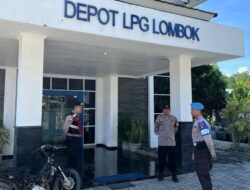 Polsek Sekotong Perketat Pengamanan Depot LPG Lombok, Pastikan Objek Vital Nasional Aman dari Gangguan
