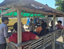 Sat Binmas Polres Bima Kota Gencarkan Cooling System, Tangkal Hoaks dan Premanisme di Kelurahan Dara