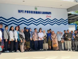 Perkuat Layanan Kesehatan Dasar, Wakil Menteri Kesehatan RI Tinjau Puskesmas Labuapi Lombok Barat