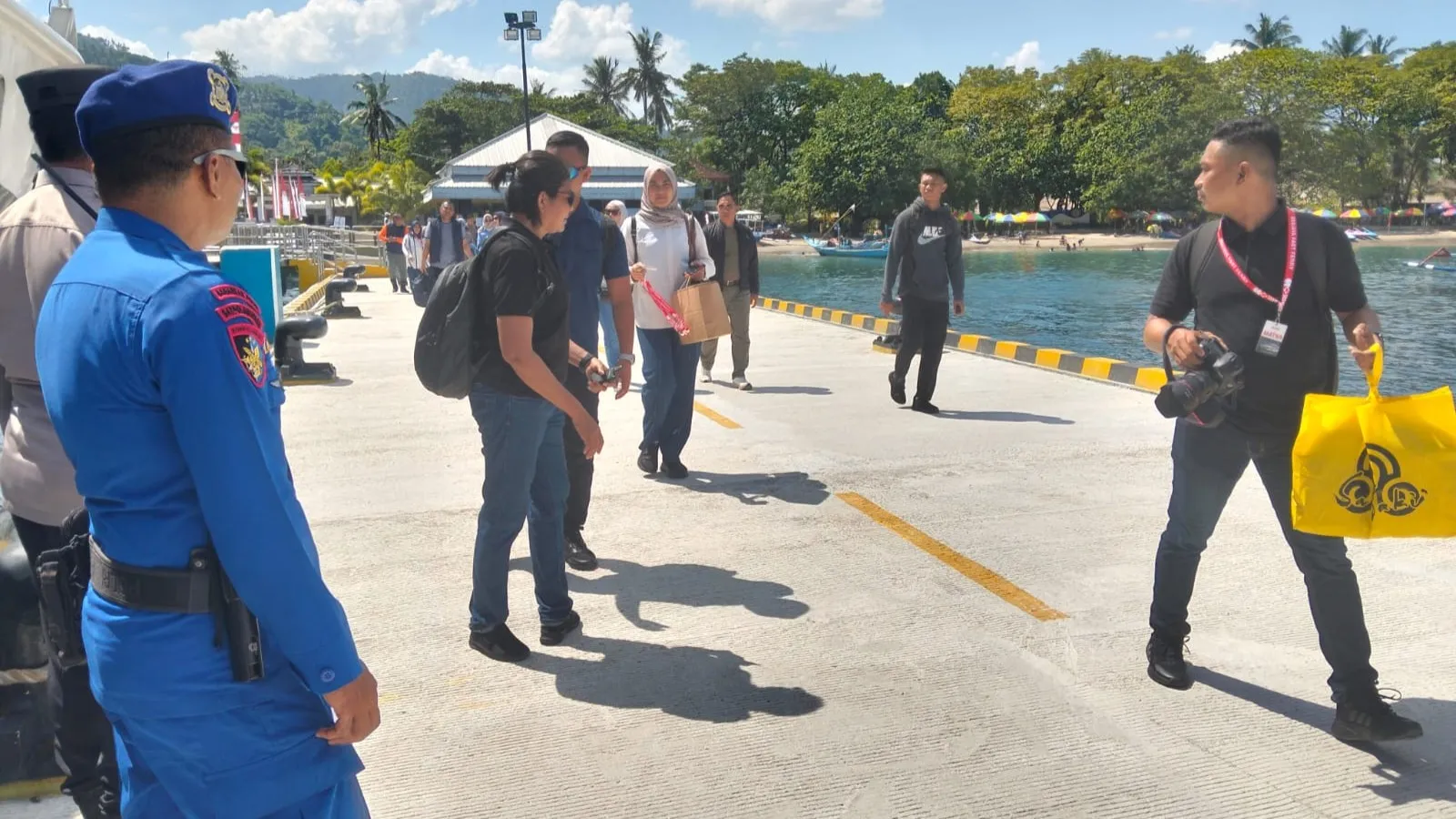 Keamanan Kawasan Wisata Senggigi Jadi Prioritas, Sat Polairud Polres Lombok Barat Intensifkan Patroli dan Himbauan