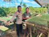 Bhabinkamtibmas Desa Bagik Papan Silaturahmi dan Cek Bibit Pertanian Warga Dukung Program Ketahanan Pangan