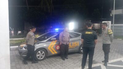 Personel Polsek Masbagik Laksanakan Patroli Malam Antisipasi Balap Liar dan Gangguan Kamtibmas