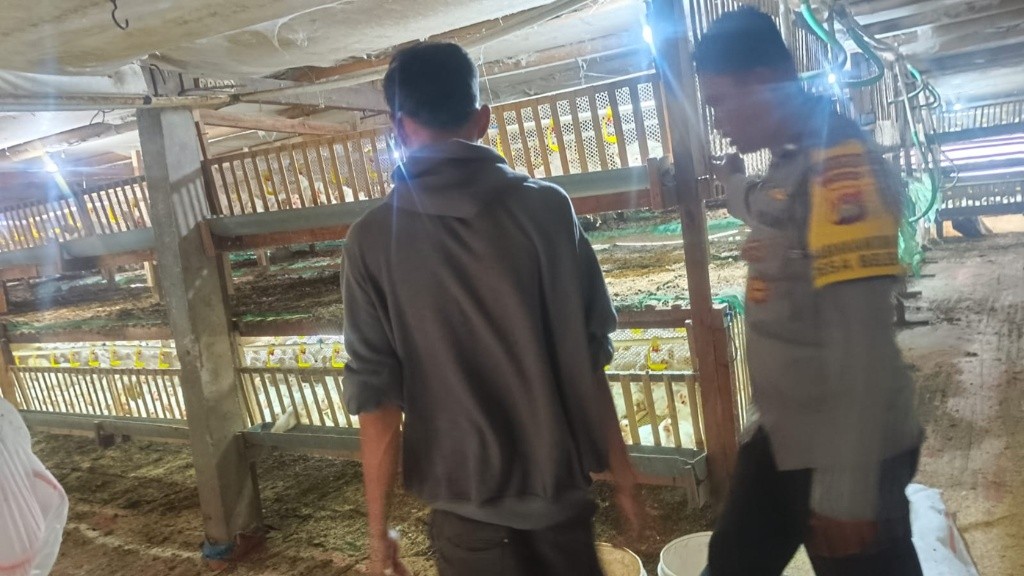 Bhabinkamtibmas Beleke Dukung Swasembada Pangan Lokal