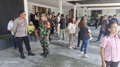 Pengamanan Humanis TNI-Polri Warnai Ibadah Kenaikan Isa Almasih