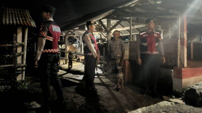 Polres Lombok Barat Patroli Kandang Kumpul Cegah 3C