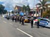 Amankan Hari Buruh, Polres Bima Kota Gelar Patroli Besar di Sejumlah Titik Strategis