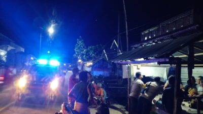 Polsek Langgudu Intensifkan Patroli Blue Light Cipkon, Sasar Titik Rawan di Tiga Desa