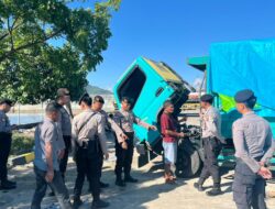 Sat Samapta Polres Bima Kota Laksanakan Patroli Dialogis di Pelabuhan Bima dan Kelurahan Tanjung