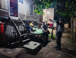 Polsek Langgudu Intensifkan Patroli Malam, Sasar Rumah Warga di Wilayah Rawan Gangguan Kamtibmas