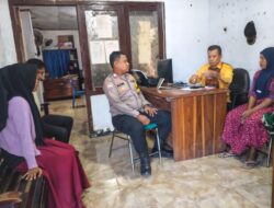 BHABINKAMTIBMAS DESA BARA FASILITASI MEDIASI WARGA, PERMASALAHAN UTANG PIUTANG BERHASIL DISELESAIKAN SECARA KEKELUARGAAN