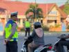 Satlantas Polres Bima Kota Laksanakan Rawan Pagi dan Strong Point di Titik Rawan Kemacetan