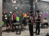 Patroli Malam Sat Samapta Polres Lombok Utara Sambangi Pemuda Nongkrong di Jalan Raya Tanjung
