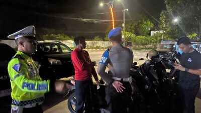 Personel Gabungan Polres Bima Kota Gelar KRYD, Antisipasi Gangguan Kamtibmas