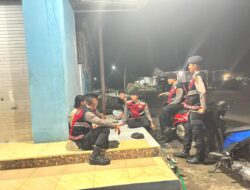Patroli Dialogis Tengah Malam, Sat Samapta Polres Bima Kota Ajak Warga Jaga Kamtibmas