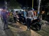 PAMAPTA II POLRES DOMPU PIMPIN PATROLI MALAM GUNA JAGA KAMTIBMAS TETAP KONDUSIF