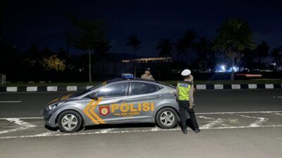 Polsek Kediri Gelar Patroli KRYD Blue Light Antisipasi 3C