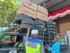 Unit Kamsel Satlantas Polres Bima Kota Berikan Himbauan Keselamatan Berlalu Lintas kepada Sopir Pick Up Pengangkut Barang