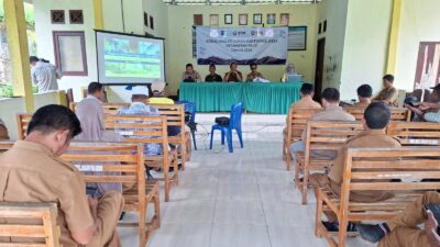 POLSEK PAJO HADIRI SOSIALISASI DAN MUSYAWARAH PROGRAM PARTISIPASI DESA PT STM TAHUN 2026