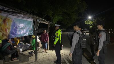 Meningkatkan Pelayanan dan Respon Cepat, Piket Gabungan Fungsi Polres Bima Masifkan Patroli Malam Hari