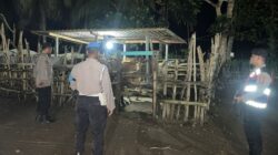 Polsek Sekotong Patroli Malam Cegah Pencurian Sapi