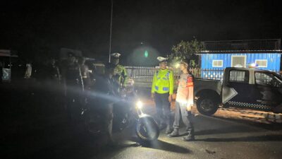 Optimalkan Patroli Malam, Satlantas Polres Bima Kabupaten Cegah Aksi Balapan Liar dan Potensi Guankamtibmas Lainya