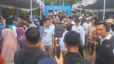Gerakan Bersih Pantai dan Gerakan Pangan Murah Lombok Barat