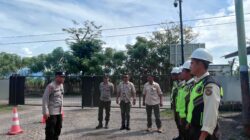 SAT BINMAS POLRES DOMPU BERIKAN PEMBINAAN DAN ARAHAN KEPADA SATPAM PT STM DI KECAMATAN HU’U