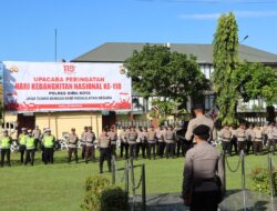 Upacara Peringatan Hari Kebangkitan Nasional Ke-118, Polres Bima Kota Teguhkan Semangat Pengabdian dan Profesionalisme