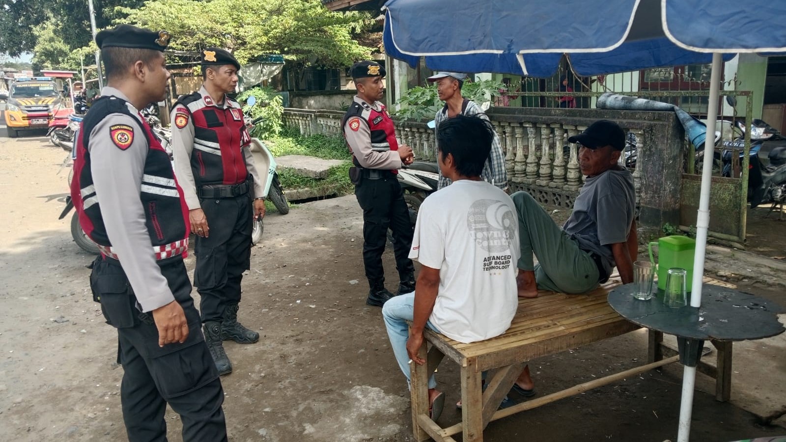 Cara Polres Lombok Barat Jaga Kamtibmas Lewat KEMOS 110