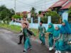 Polsek Utan Gelar Strong Point Pagi, Wujudkan Kelancaran Lalu Lintas di Kawasan Sekolah