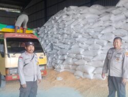 Polres Bima Kota Monitoring Gudang Jagung, Dukung Ketahanan Pangan Nasional